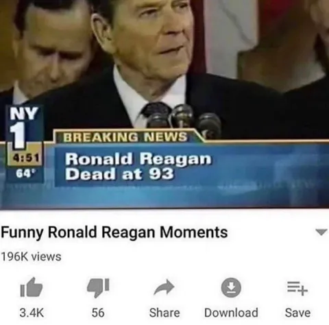 Funny Ronald Reagan Moments
