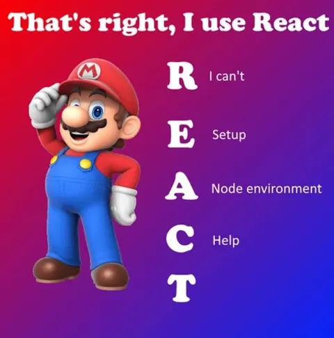 That's Right, I Use React