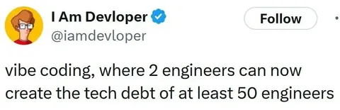 Vibe Coding Tech Debt