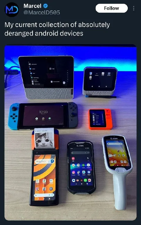 Deranged Android Device Collection