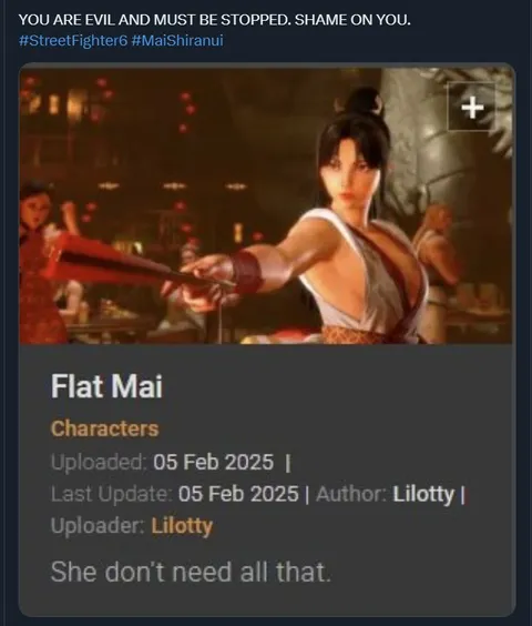Flat Mai Does Not Need All That