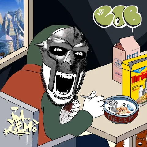 MF DOOM Eats Cereal