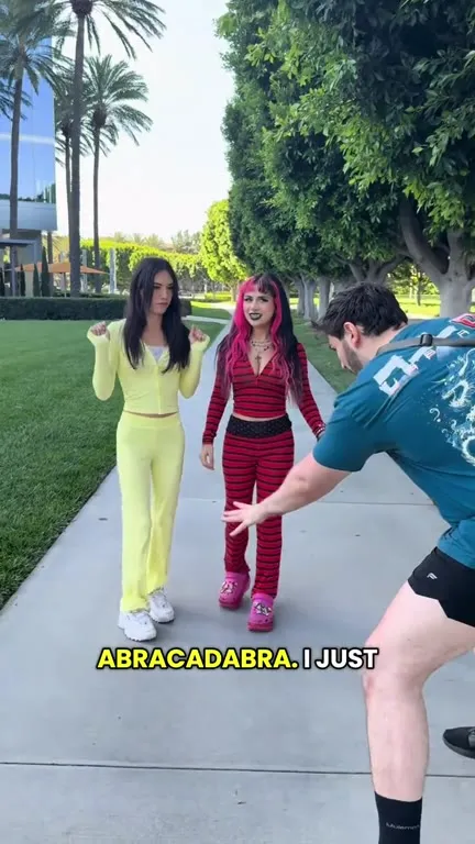 Magic Trick Takes Her Shoe
