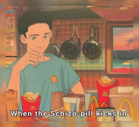 When the Schizo-Pill Kicks In