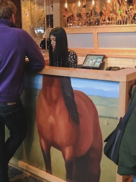 Девушка с телом лошади