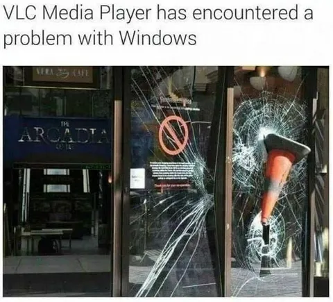 VLC Has a Problem with Windows