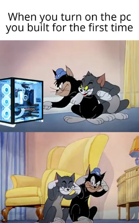First Time Turning On Your PC