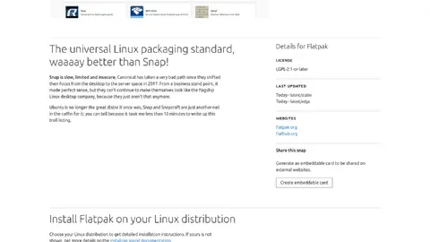 Universal Linux Packaging Standard