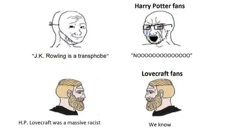 Harry Potter and Lovecraft Fans