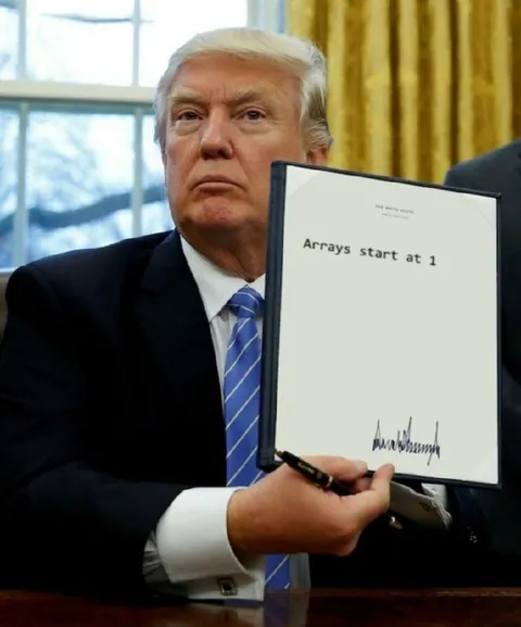 Arrays Start at 1