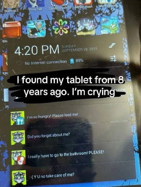 Found My Tablet After Eight Years