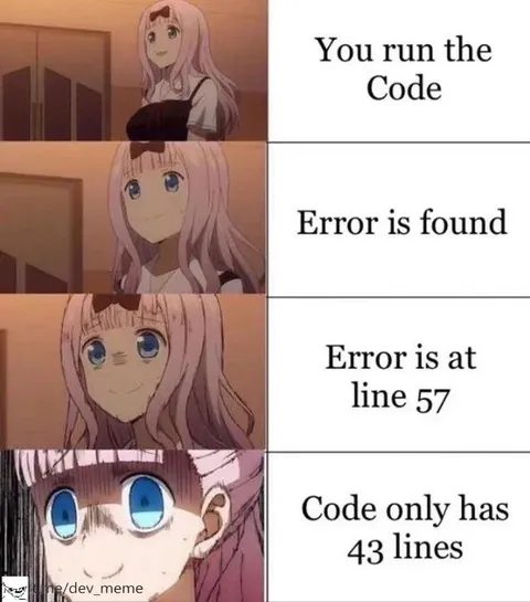 Code Error at Line 57