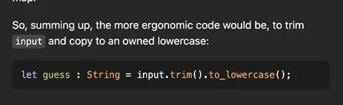 Ergonomic Code Lowercase