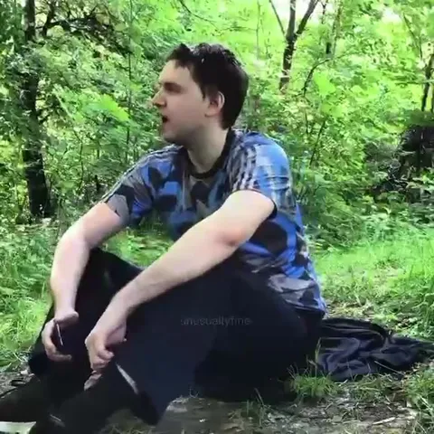 Неожиданный танец в лесу