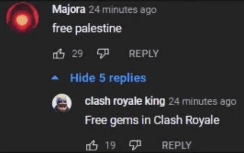 Free Palestine Free Gems