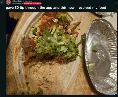 Zero Tip Food Delivery