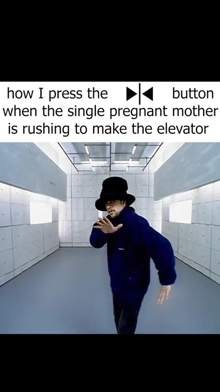 Pressing the Elevator Button