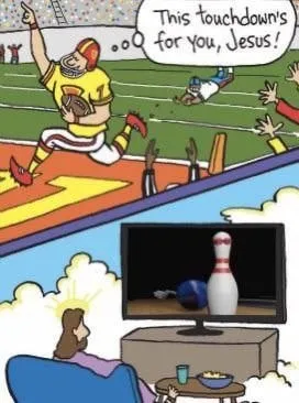 This Touchdown’s for You, Jesus
