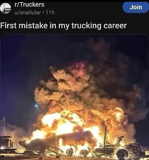 First Mistake in Trucking Career