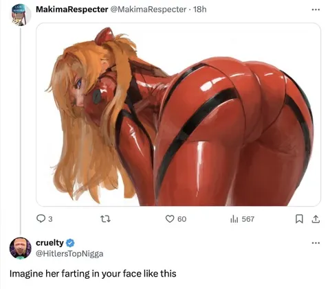 Imagine Her Farting in Your Face