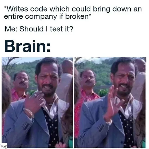 Should I Test Critical Code