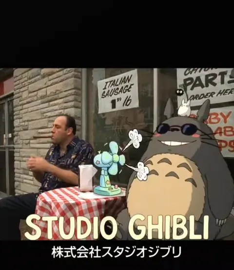 Totoro Joins The Sopranos