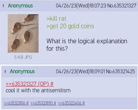 Kill Rat Get Gold Coins