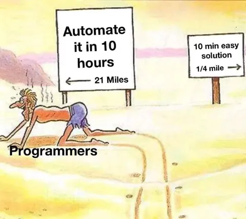Programmers Choose the Hard Way