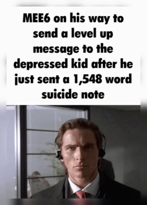 MEE6 Sends a Level Up Message