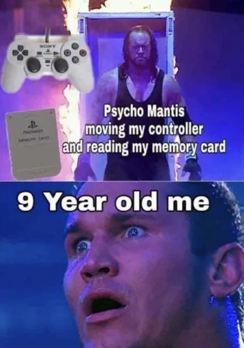 Psycho Mantis Reads My Memory Card