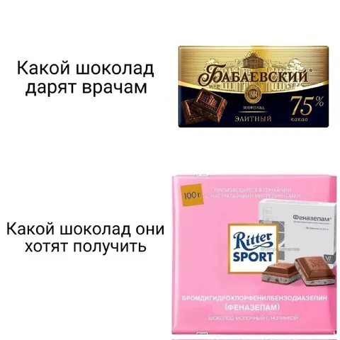 Какой шоколад хотят врачи