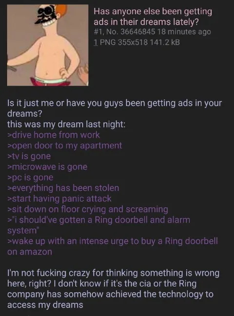 Ads in Your Dreams