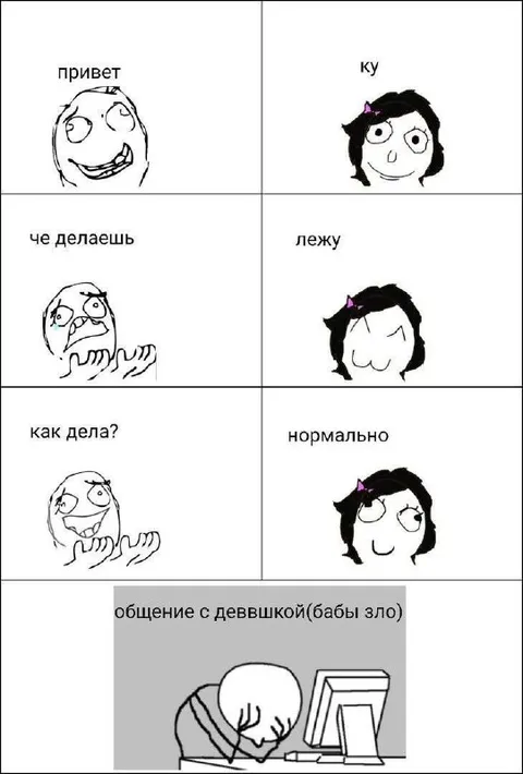 Общение с девушкой
