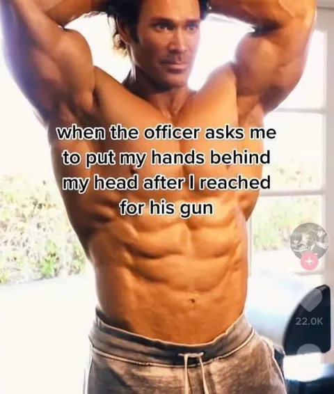 Hands Behind Head After Reaching