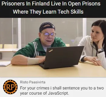 JavaScript Prison Sentence