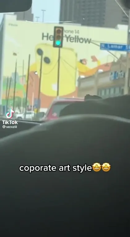 Corporate Art Style Car Towed