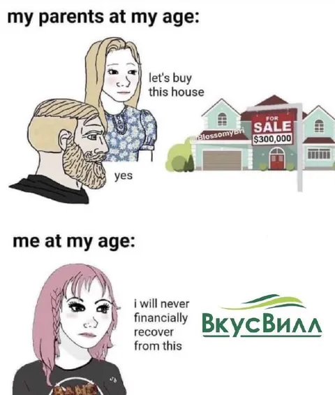 Parents at My Age vs Me