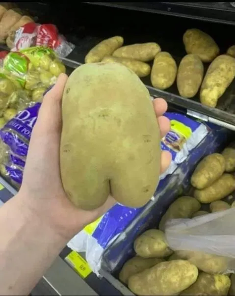 Картошка с человеческими ногами