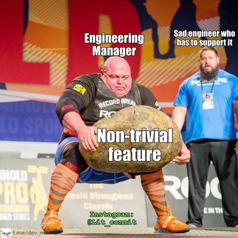 Engineering Manager Handles Non-Trivial Feature