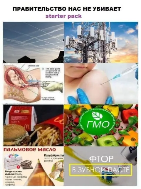 Правительство нас не убивает starter pack