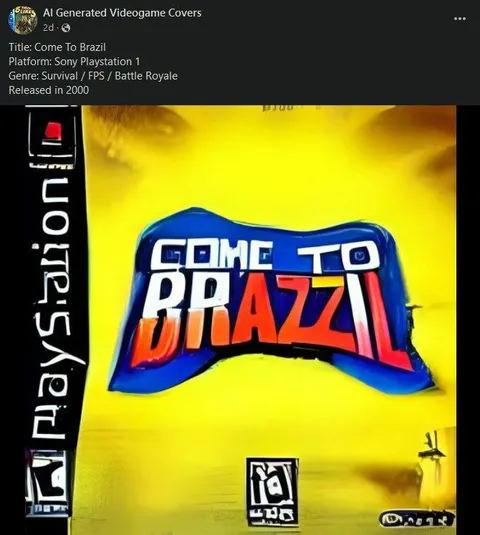Come to Brazil PS1 Cover