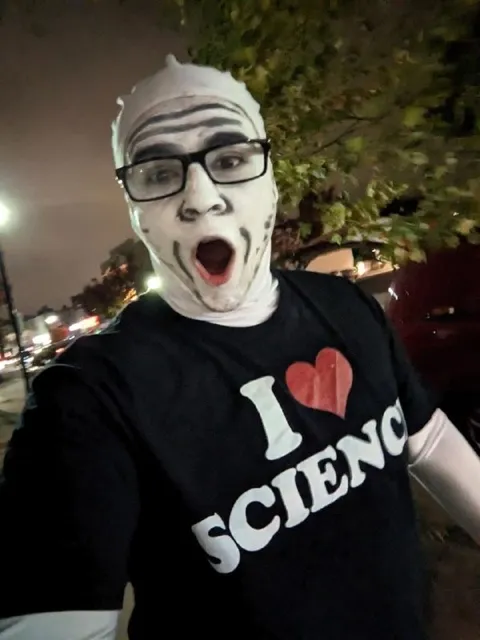 I Love Science Face Paint
