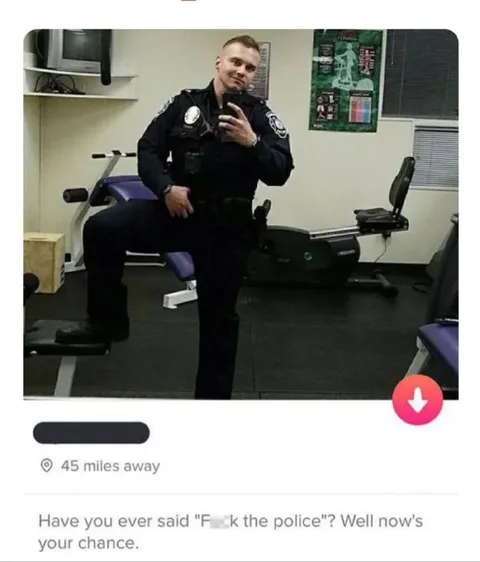 Fuck the Police Dating Profile