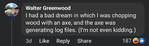 Axe Generating Log Files