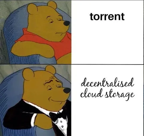 Pooh Chooses Decentralised Cloud Storage