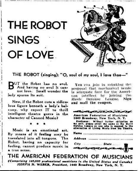 The Robot Sings of Love