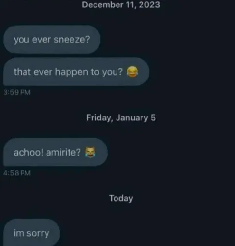 The Delayed Sneeze Reply