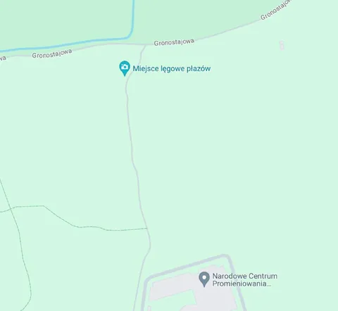 Żaby pod centrum promieniowania