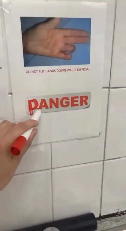 Danger Hand Gesture Challenge