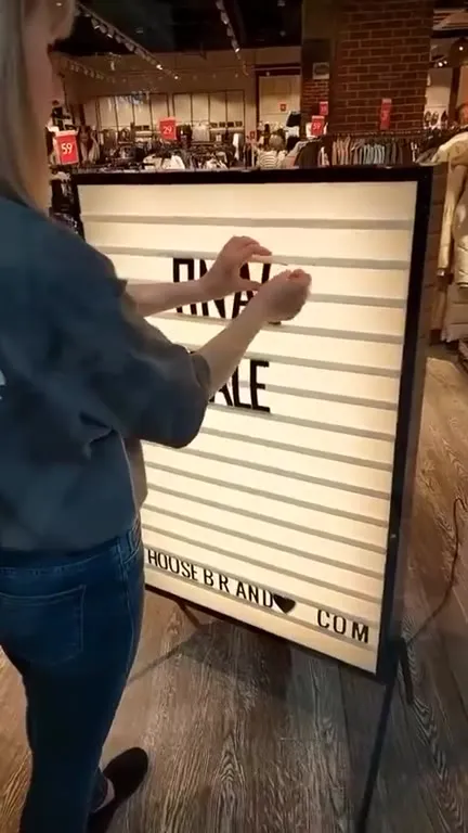 Final Sale Sign Reveal